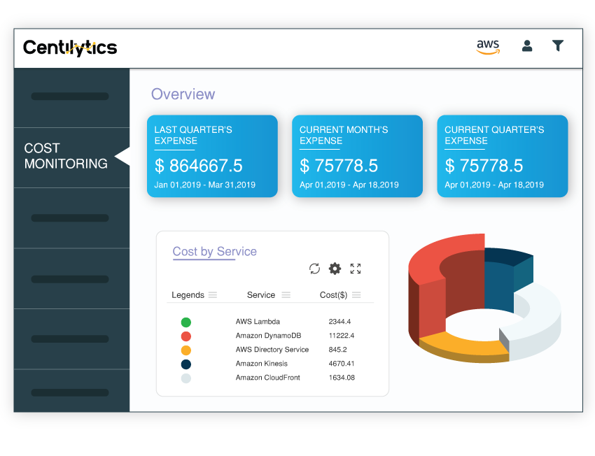 cloud visibility service, cloud cost monitoring